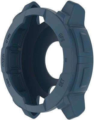 Защитно покритие (pro Garmin Instinct 3, 50mm), пластмасов, синьо