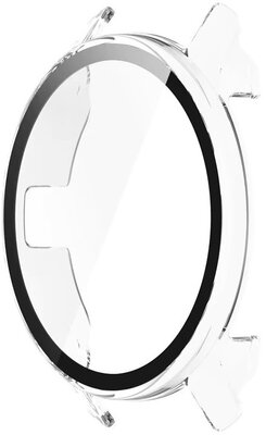 Защитно покритие (pro Garmin Venu 2S), пластмасов, прозрачен + стъкло