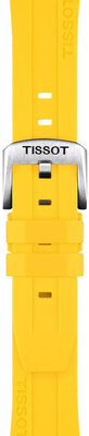 Силиконова каишка Tissot T852.050.994 20mm, жълт, Quick Release