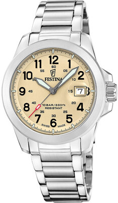 Festina Swiss Made 20081/1 (+ 2 резервни ремъци)