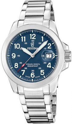 Festina Swiss Made 20081/2 (+ 2 резервни ремъци)