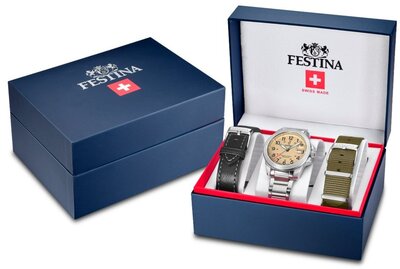 Festina Swiss Made Field 20081/1 (+ 2 резервни каишки)