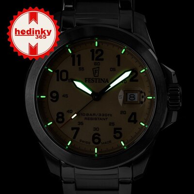 Festina Swiss Made Field 20081/1 (+ 2 резервни каишки)
