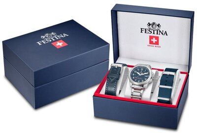 Festina Swiss Made Field 20081/2 (+ 2 резервни каишки)