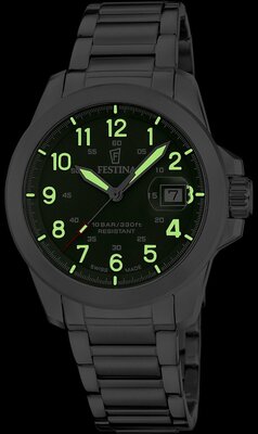 Festina Swiss Made 20081/3 (+ 2 резервни ремъци)