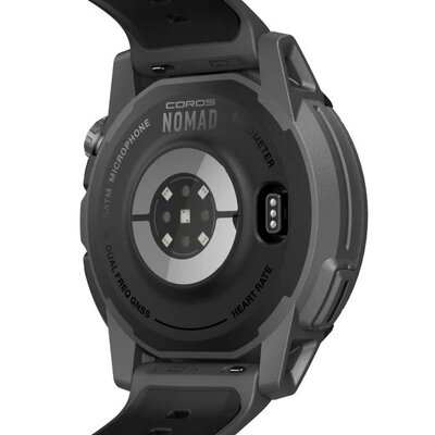 Coros Nomad Dark Grey / Silicone Band
