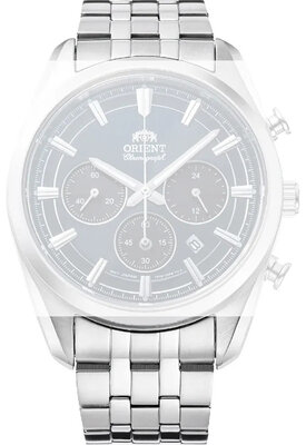 Стоманена гривна Orient UM00Z113J0 20mm (за модела RA-TX03), сребърен