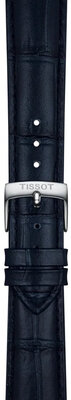 Кожена каишка Tissot T852.051.029 18mm, синьо, Quick Release