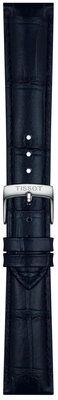 Кожена каишка Tissot T852.051.029 18mm, синьо, Quick Release