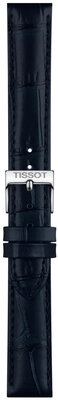 Кожена каишка Tissot T852.051.034 16mm, синьо, Quick Release
