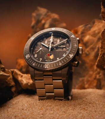 Fortis Novonaut N-42 Automatic Chronograph Amadee-24 F2040016 Limited Edition 100pcs (+ резервна каишка)