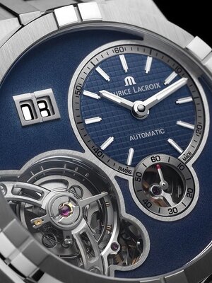 Maurice Lacroix Aikon Master Grand Date Automatic AI6118-SS00E-430-C (+ резервна каишка)