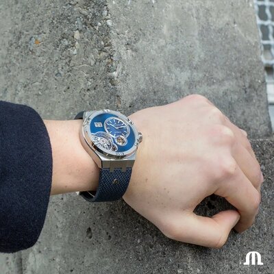 Maurice Lacroix Aikon Master Grand Date Automatic AI6118-SS00E-430-C (+ резервна каишка)