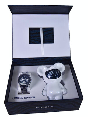Bulova Lunar Pilot Quartz хронограф 98A329 Timascus 150th Anniversary Limited Edition 5500pcs