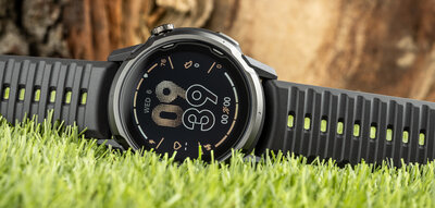 Coros Apex 4 46mm Black / Silicone band