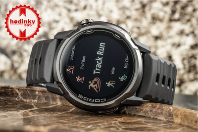 Coros Apex 4 46mm Black / Silicone band