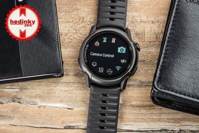 Coros Apex 4 46mm Black / Silicone band