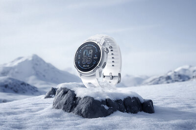 Coros Apex 4 46mm White / Silicone band