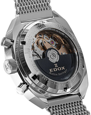 Edox Sportsman Automatic Chronograph 01132 3G BEAN Juan Manuel Fangio Limited Edition 115pcs (+ резервна каишка)