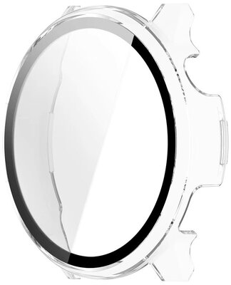 Защитно покритие (pro Garmin Venu 4, 45mm), пластмасов, прозрачен + стъкло
