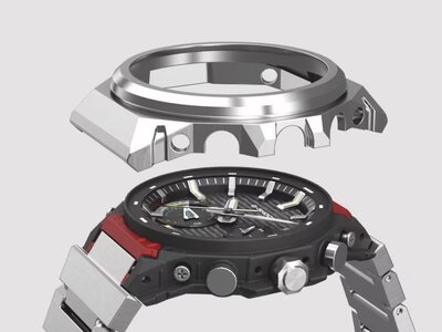 Casio G-Shock G-Steel GST-B1000D-3AER Carbon Core Guard