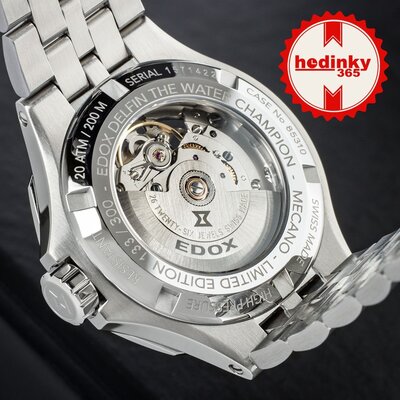 Edox Delfin Mecano 85310-3dm-ngin Limited Edition 300pcs (+ навивач)