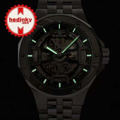 Edox Delfin Mecano 85310-3dm-ngin Limited Edition 300pcs (+ навивач)
