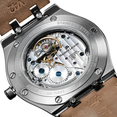 Maurice Lacroix Aikon Manual Collectors Edition AI7007-SS00E-430-C (+ резервна каишка) (Limited Edition 500pcs)