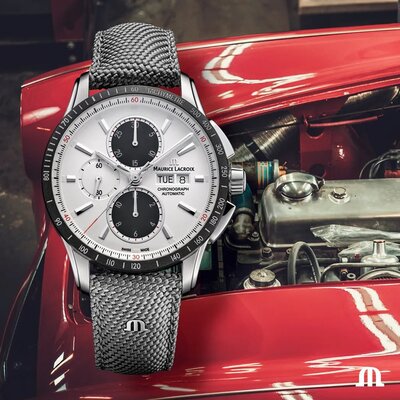 Maurice Lacroix Pontos Pontos S Automatic Chronograph PT6038-SSL2H-130-A (+ резервна каишка)