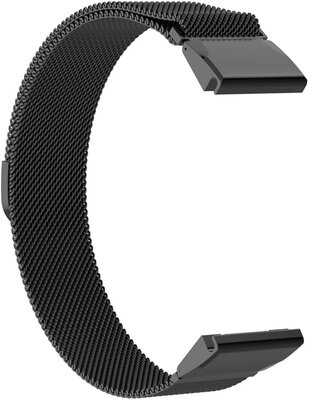 Верижка от неръждаема стомана Ricardo Muriana 20mm, Black, QuickFit