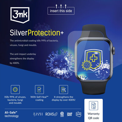 Защитно фолио 3mk SilverProtection+ за часовници