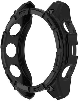 Защитно покритие (pro Garmin Tactix 8 AMOLED, 47mm), Силиконов, черен