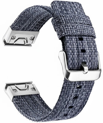 Найлонова каишка Ricardo Cervinia 26mm, Blue/Silver, QuickFit