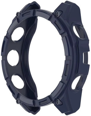 Защитно покритие (pro Garmin Fenix 8 SOLAR, 47mm), Силиконов, синьо