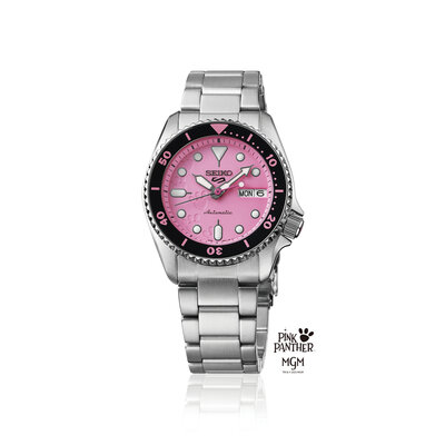 Seiko 5 Sports Automatic SRPM07K1 Pink Panther Limited Edition 9999pcs (+ резервна каишка)