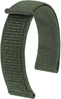 Текстилна каишка Hirsch Vocem L 41409040-0, зелена, велкро, дължина L, Quick Release