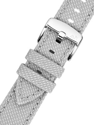 Текстилна каишка Morellato Peschici 6170E46.093 M, сив, рециклиран материал