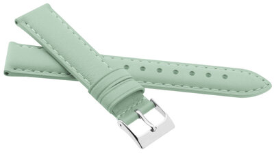Кожена каишка JVD R41308 14mm, зелен
