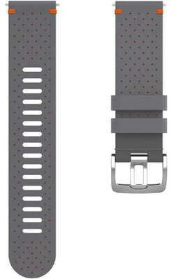 Кожена каишка Polar 22mm, сив, vel. M/L, Quick Release