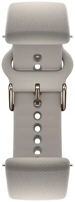 Силиконова каишка Polar 20mm с тунел, бежов, размер S-L, Quick Release