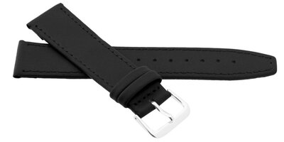 Кожена каишка JVD R23001, 22mm, черен
