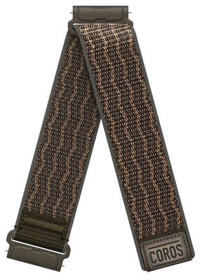 Найлонова каишка Coros (pro Nomad), кафяв, Quick Release