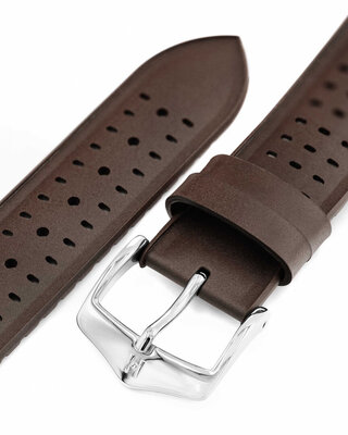 каучукова каишка Hirsch NYAD M 0921099110-2, кафява, естествен каучук, дължина M, Quick Release