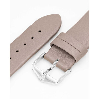 Кожена каишка Hirsch Cashmere M 03902195-2, бежова, телешка кожа, дължина M, Quick Release