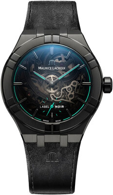 Maurice Lacroix Aikon Automatic Skeleton AI6028-DLB0B-030-H Label Noir Limited Edition 100pcs (+ резервна каишка)