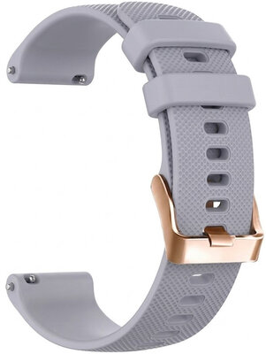 силиконова каишка Ricardo Aprica 18mm, Gray, Quick Release