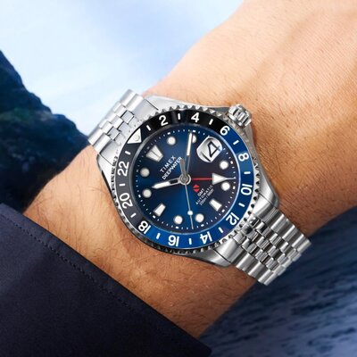 Timex Deepwater Meridian 200 GMT Automatic TW2Y64000