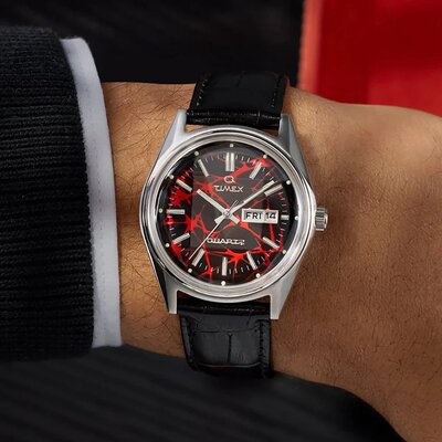 Timex Q Timex Reissue Red Vega 1978 Quartz TW2Y55700