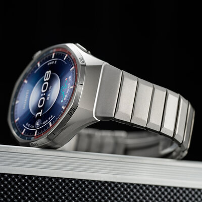 Титаниева гривна Ricardo (pro Huawei Watch GT 6 Pro), сребърен, QuickFit