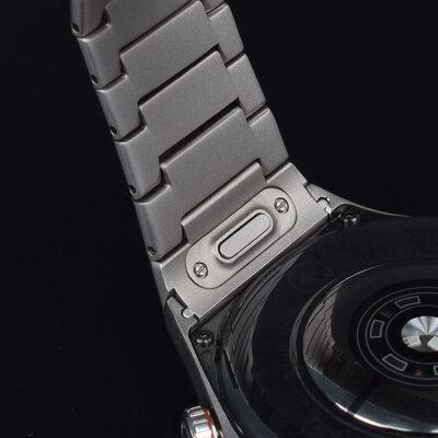 Титаниева гривна Ricardo (pro Huawei Watch GT 6 Pro), сребърен, QuickFit